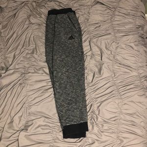 Heather Black Adidas Jogger